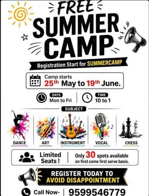 Natraj institute of performing Arts-Summer Camp 2026