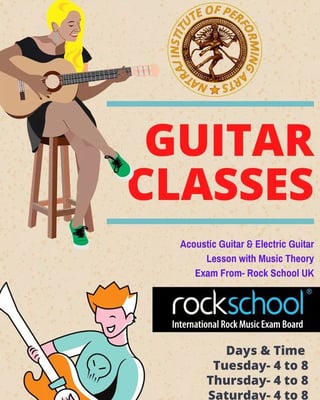Natraj institute of performing Arts-Guitar Classes