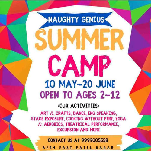 Naughty Genius Play School and Day Care-Summer Camp 2026
