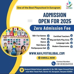 Navjyoti Global Foundation School  -  Admission open for kids