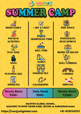 Navjyoti Global Foundation School  -  Summer Camp