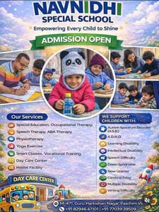 Navnidhi Special School-Admissions Open