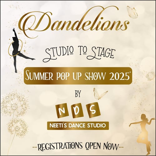 Neetis Dance Studio  -  ( Dandelions ) Summer Pop Up Show 2025