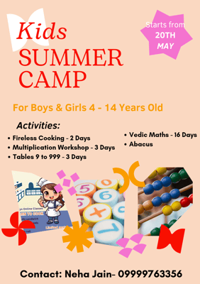 Neha Jain-Kids Summer Camp