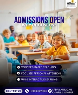 New Learning Horizons  -  Admissions Open