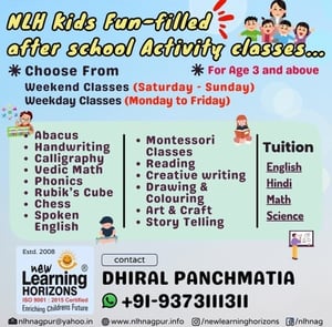 New Learning Horizons  -  After School Activity Classes