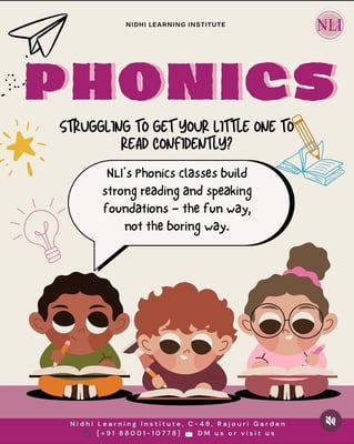 Nidhi Learning Institute-Phonics Classes for Kids