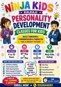 Ninja Kids-Personality Development Classes for Kids