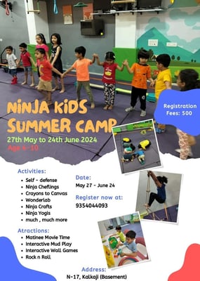 Ninja Kids-Summer Camp