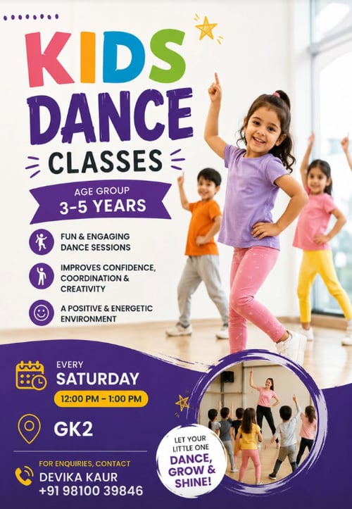 Nitco School of Music and Dance-Kids Dance Classes