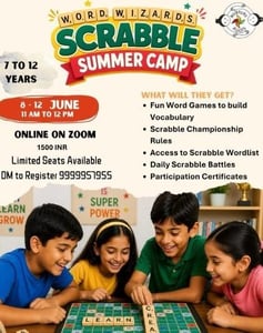 Nurture Roots-Word Wizards Scrabble Summer Camp