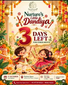 Nurtures Space-Little Dandiya for Kids
