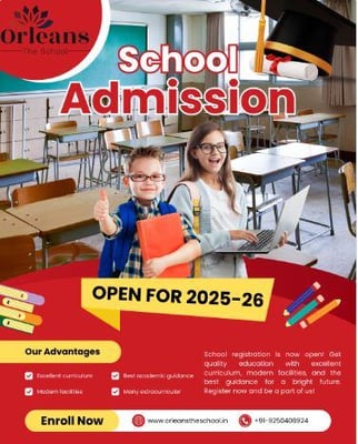 Orleans: School Admission Open 2025