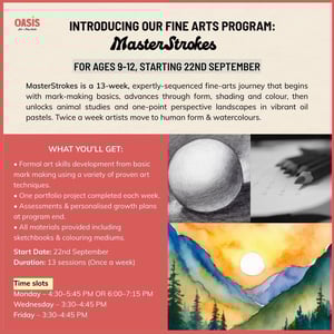 Oasis Art Studio - Fine Arts Program