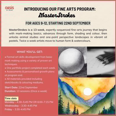 Oasis Art Studio - Fine Arts Program