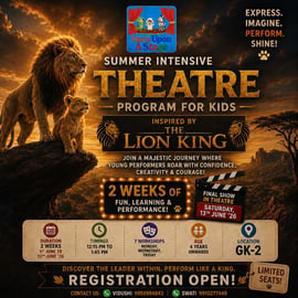 Once Upon A Stage – Summer Intensive Theatre Program