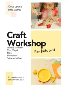 Once Upon a Time Stories-Craft Workshop for Kids
