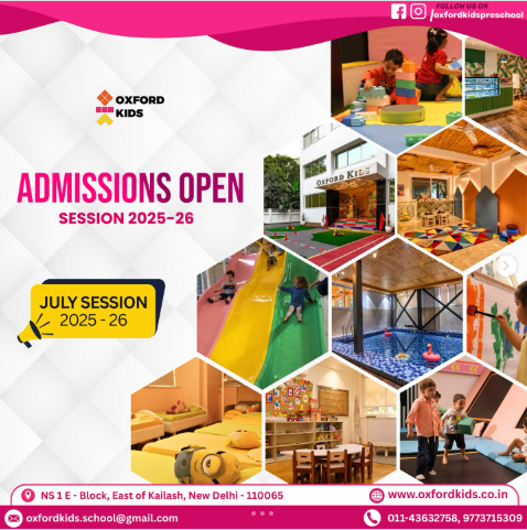 Oxford Kids-  Admission Open