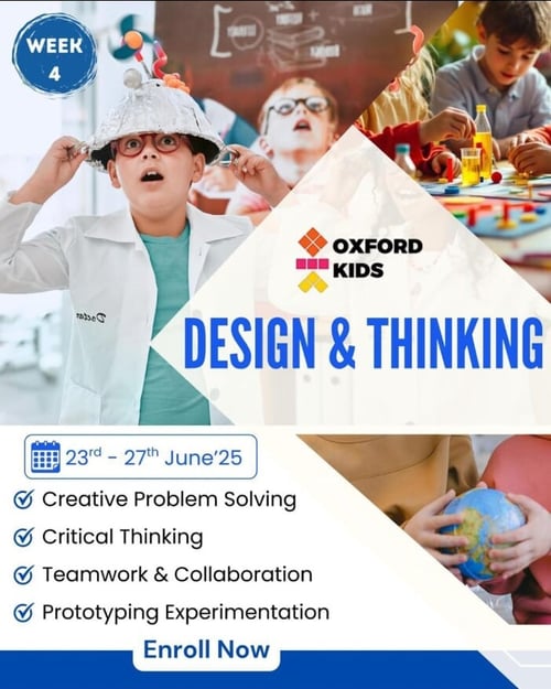 Oxford Kids EOK  -  DESIGN & THINKING Workshop
