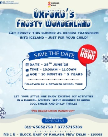 Oxford Kids EOK  -  Kids Frosty Wonderland