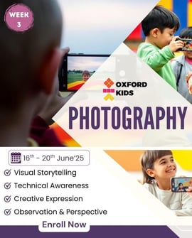 Oxford Kids EOK  -  PHOTOGRAPHY WORKSHOP