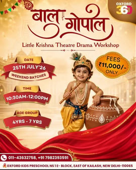 Oxford Kids EOK-Little Krishna Theatre Drama Workshop