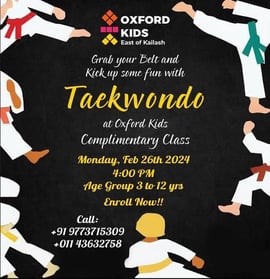 Oxford Kids EOK-Taekwondo