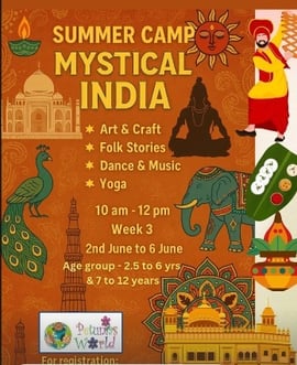 PETUNIAS WORLD  -  SUMMER CAMP MYSTICAL INDIA