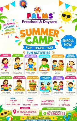 Palms Preschool & Daycare-Summer Camp for Kids 2026