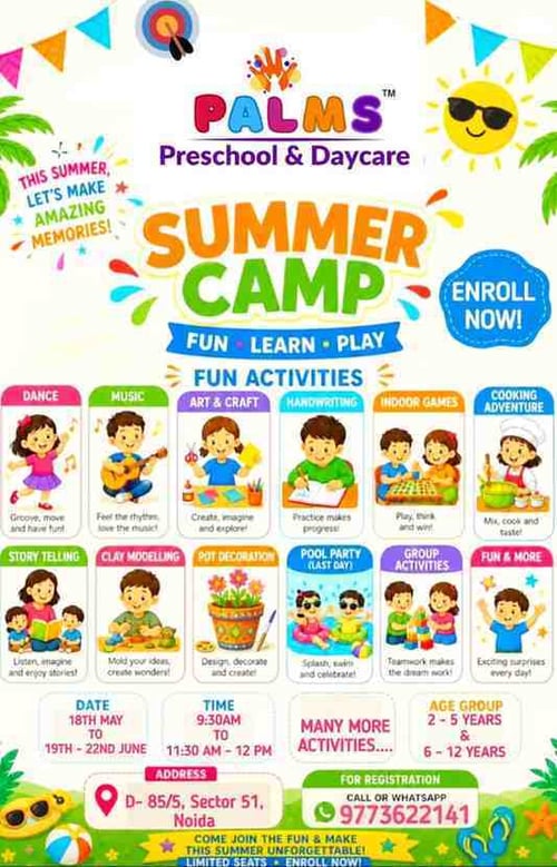 Palms Preschool & Daycare-Summer Camp for Kids 2026