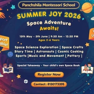 Panchshila Montessori School-Summer Joy 2026