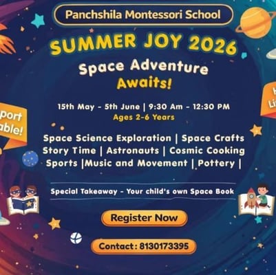 Panchshila Montessori School-Summer Joy 2026