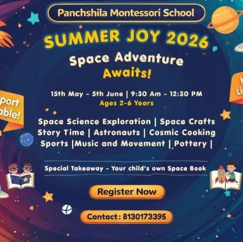 Panchshila Montessori School-Summer Joy 2026