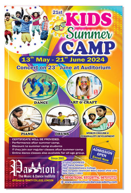 Passion Music & Dance Academy-Kids Summer Camp
