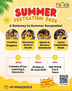 Petals Play School-Summer Festcation 2026