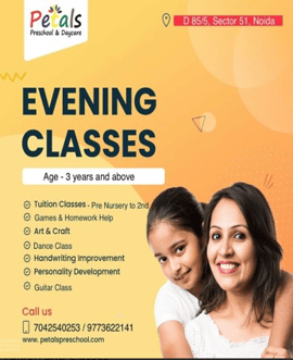 Petals-Evening Classes