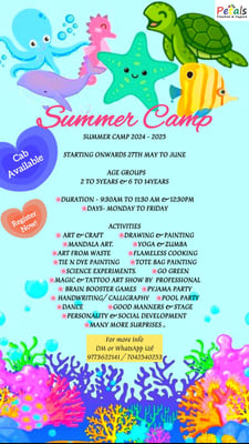 Petals Pre school & Daycare-Summer Camp