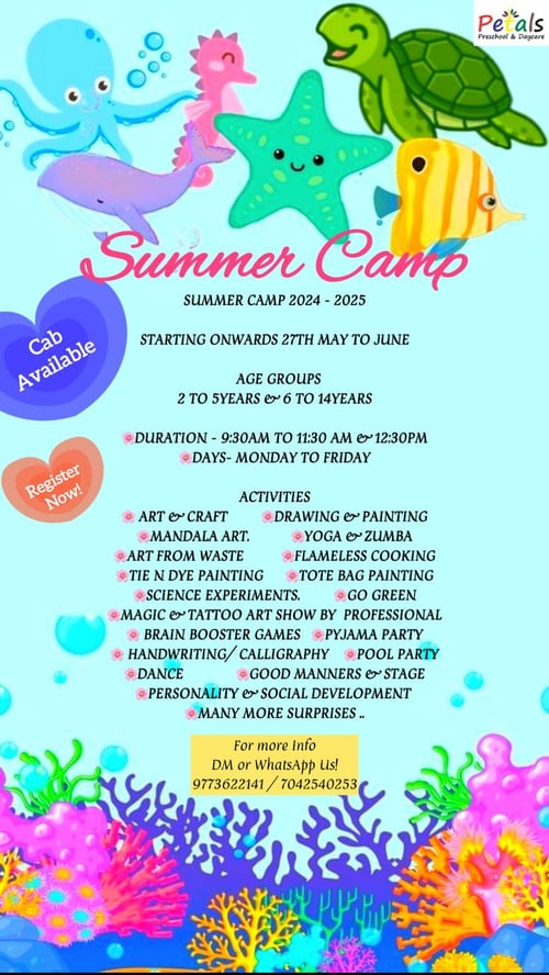 Palms Preschool & Daycare - Summer Camp