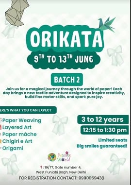Petunias World  -  Orikata A Creative Paper Art Workshop