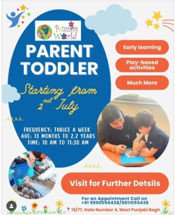 Petunias World  -  Parents & Toddlers Program