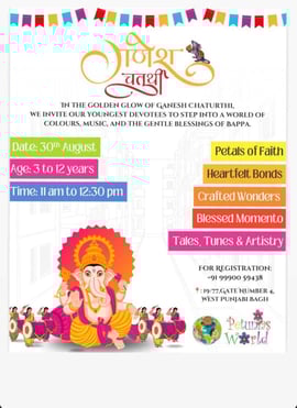 Petunias World - Ganesh Chaturthi Workshop