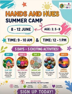 Petunias World-Hands and Hues Summer Camp