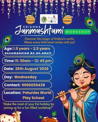 Petunias World-Janmashtami Toddler Workshop