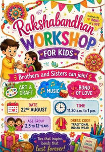 Petunias World-Raksha Bandhan Kids Workshop