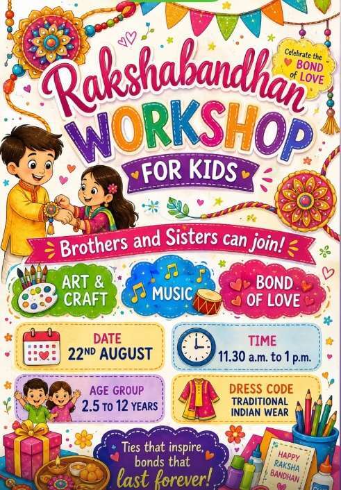 Petunias World-Raksha Bandhan Kids Workshop