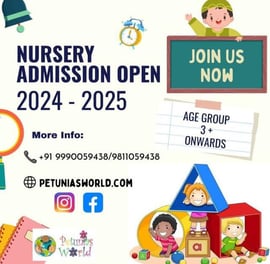 Petunias World- Nursery Admission Open