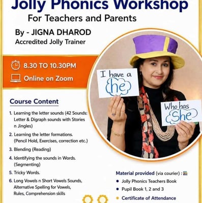 Phonics Kingdom-Jolly Phonics Workshop