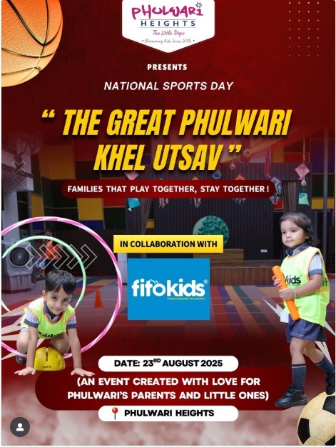 Phulwari Heights  -  National Sports Day Workshop