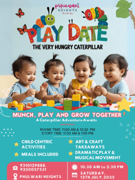Phulwari Heights  -  The Very Hungry Caterpillar Toodlers Activity