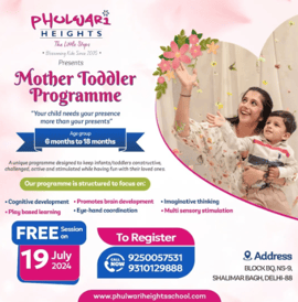 Phulwari Heights-Mother Toddler Programme